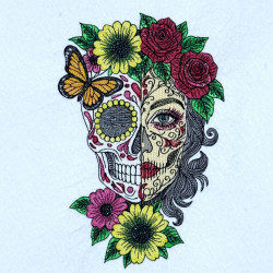 Floral Sugar Skull