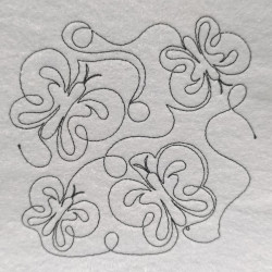 Fluttering Butterfly Quilting Pattern