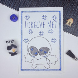 Forgive Me Cardstock