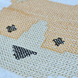 Fox Face Pixel Art