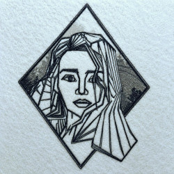 Framed Woman