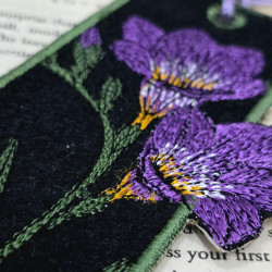 Freesia Flower ITH Bookmark