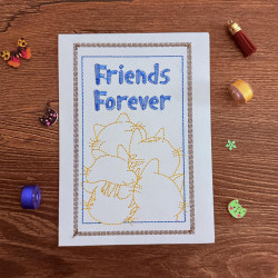 Friends Forever Cats Cardstock
