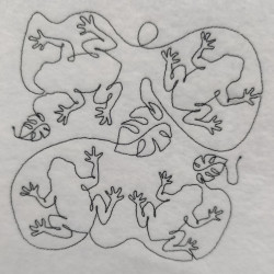 Frog Pond Quilting Pattern