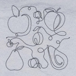 Fruits Quilting Pattern