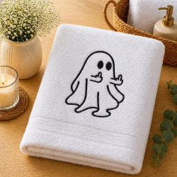 Funny Ghost Embossed
