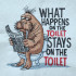 Funny Walrus Toilet Quote