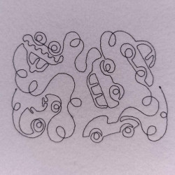 Garage Truck Quilting Pattern