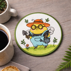 Gardener Bee ITH Coaster