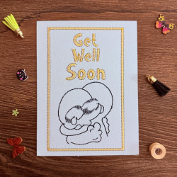 Get Well Soon Care Cardstock