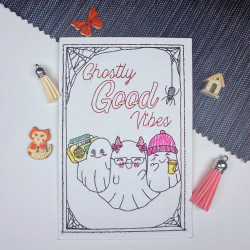 Ghostly Good Vibes Cardstock