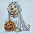 Ghostly Halloween Pup - Free with $20 Purchase