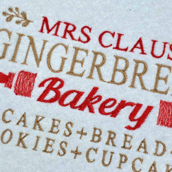 Gingerbread Bakery Christmas Quote