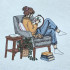Girl With Embroidery Hoop