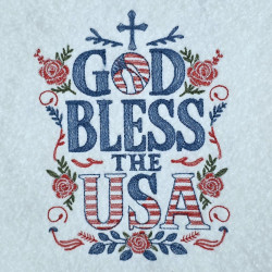 God Bless The USA Patriotic Quote