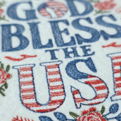 God Bless The USA Patriotic Quote