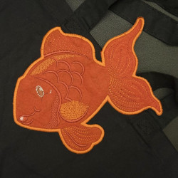 Golden Fish Applique FSA