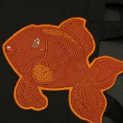 Golden Fish Applique FSA