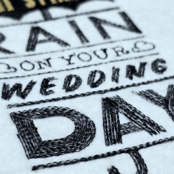 Good Luck Wedding Rain Quote