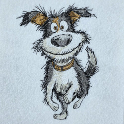 Goofy Farm Dog