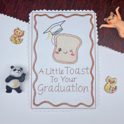 Graduation Toast Cardstock