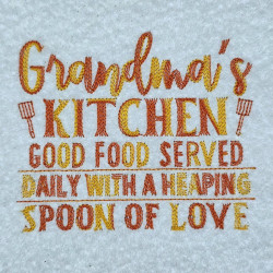 Grandma's Kitchen Love Quote