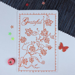 Grateful Autumn Leaves Cardstock