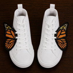 Gulf Fritillary Butterfly ITH Shoe Wing
