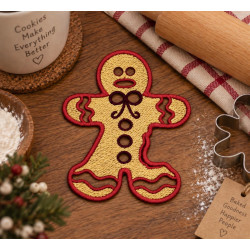 Half Eaten FSL Gingerbread Man