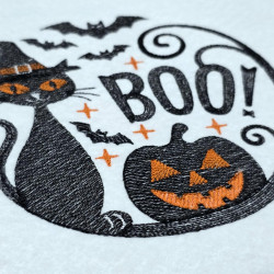 Halloween Boo Magic Cat
