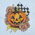 Halloween Floral Pumpkin