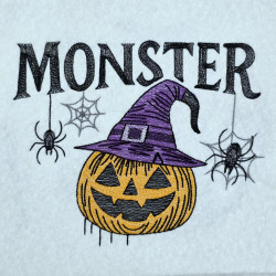 Halloween Pumpkin Monster
