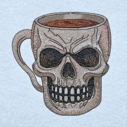 Halloween Skull Mug