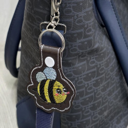 Happy Honey Bee Snap Tab