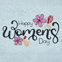 Happy Women’s Day Bloom Quote