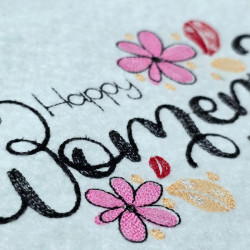 Happy Women’s Day Bloom Quote