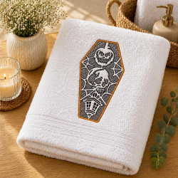 Haunted Coffin  Embossed