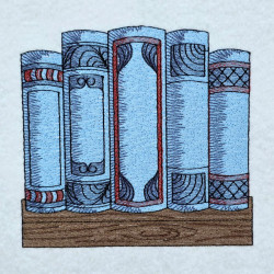 Heirloom Library Bookshelf Panel