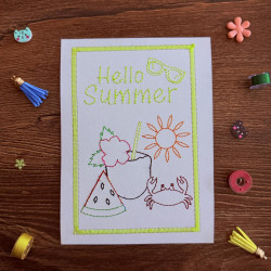 Hello Summer Cheer Cardstock