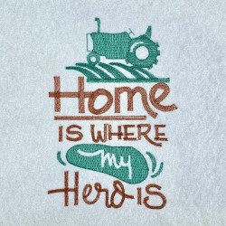 Home Is Where My Hero Is Quote