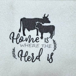 Home Is Where The Herd Is Quote