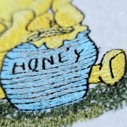 Honey Bear With Honey Pot