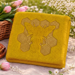 Honeycomb Bee Embossed