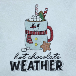 Hot Chocolate Weather Quote