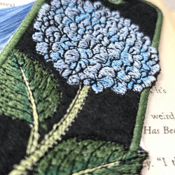 Hydrangea Flower ITH Bookmark