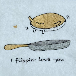 I Flipping Love You Pun