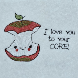 I Love You To The Core Pun