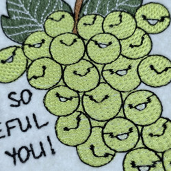 I'm So Grapeful For You Pun