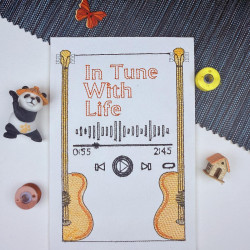 In Tune With Life Music Cardstock