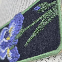 Iris Flower ITH Bookmark